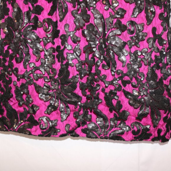 Diane Von Furstenberg floral sequin lace dress - Picture 3 of 6